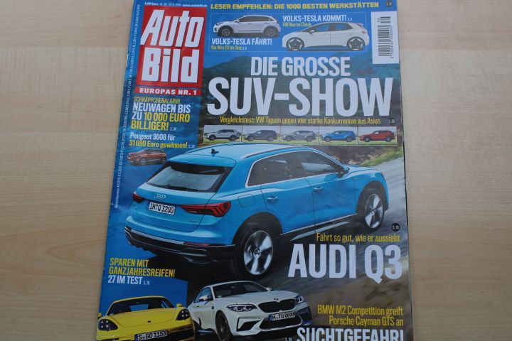 Deckblatt Auto Bild (39/2018)